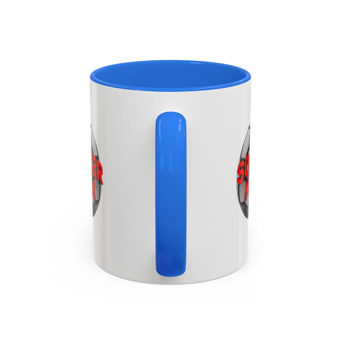 colorful soccer mom mug - perfect gift for sports enthusiasts