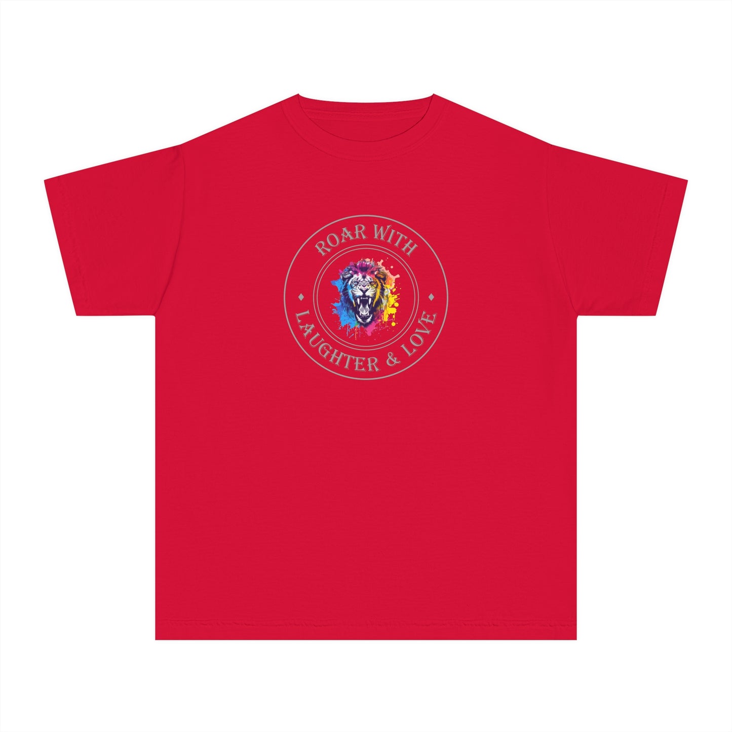 youth t-shirt - lion roar (2)