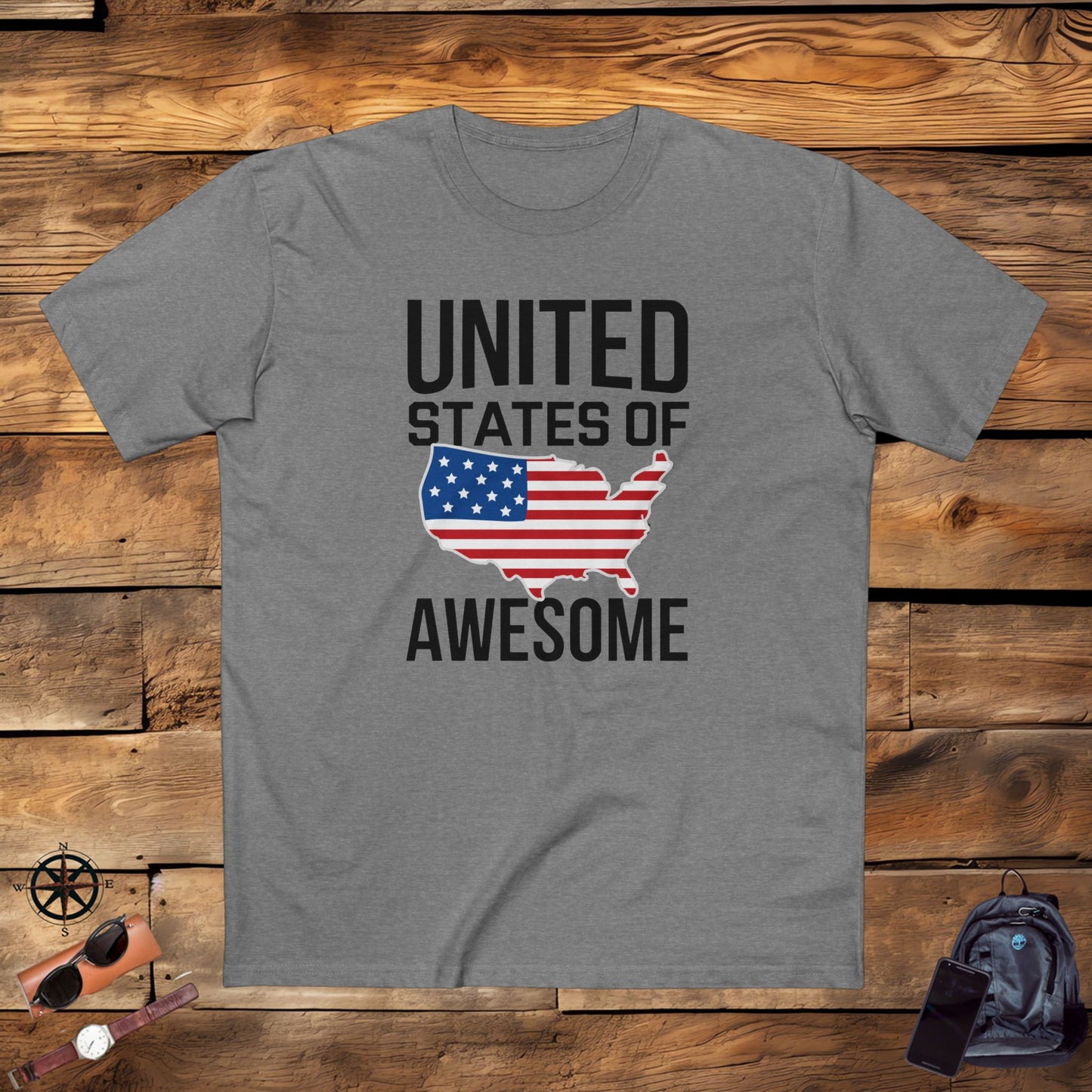 men's t-shirt, men's tee, men's funny gift, election 2024, united states of awesome
