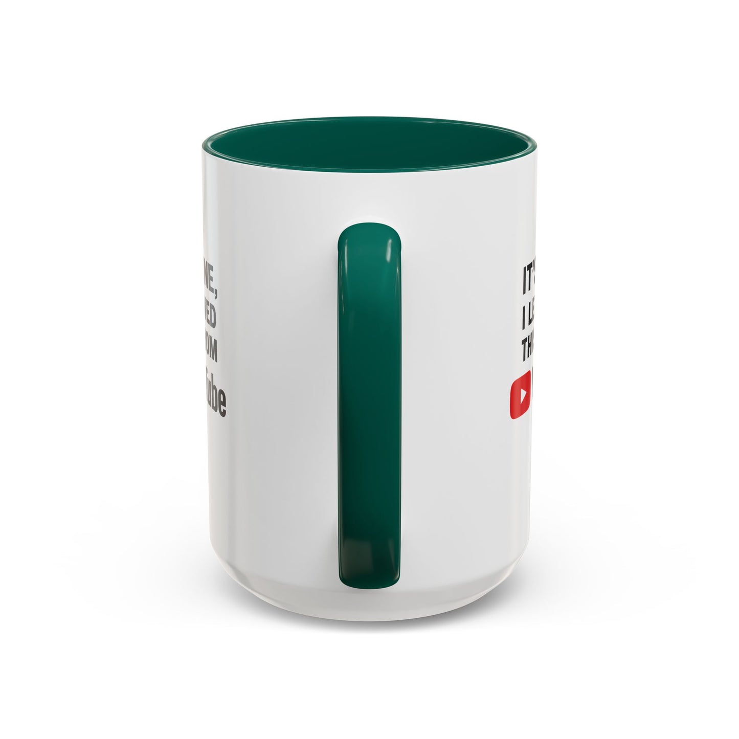 unique colorful mug - perfect for youtube lovers