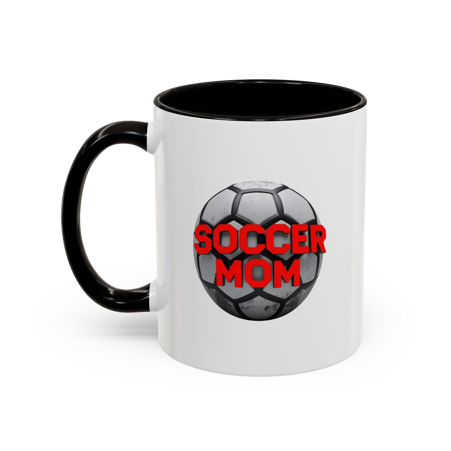 colorful soccer mom mug - perfect gift for sports enthusiasts