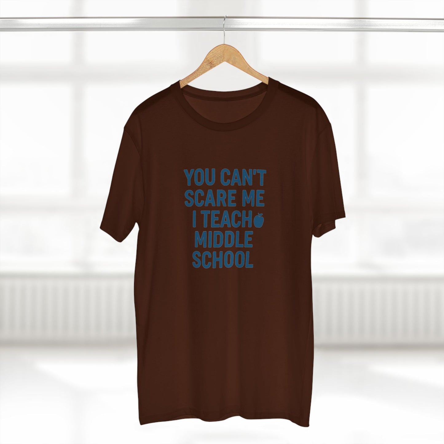 men's stable tee: fearless teacher edition. teachers with attitude.