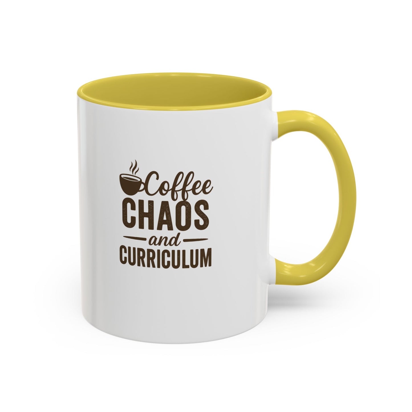colorful coffee mug - perfect for teachers | teachers with attitude | coffee chaos and curriculum