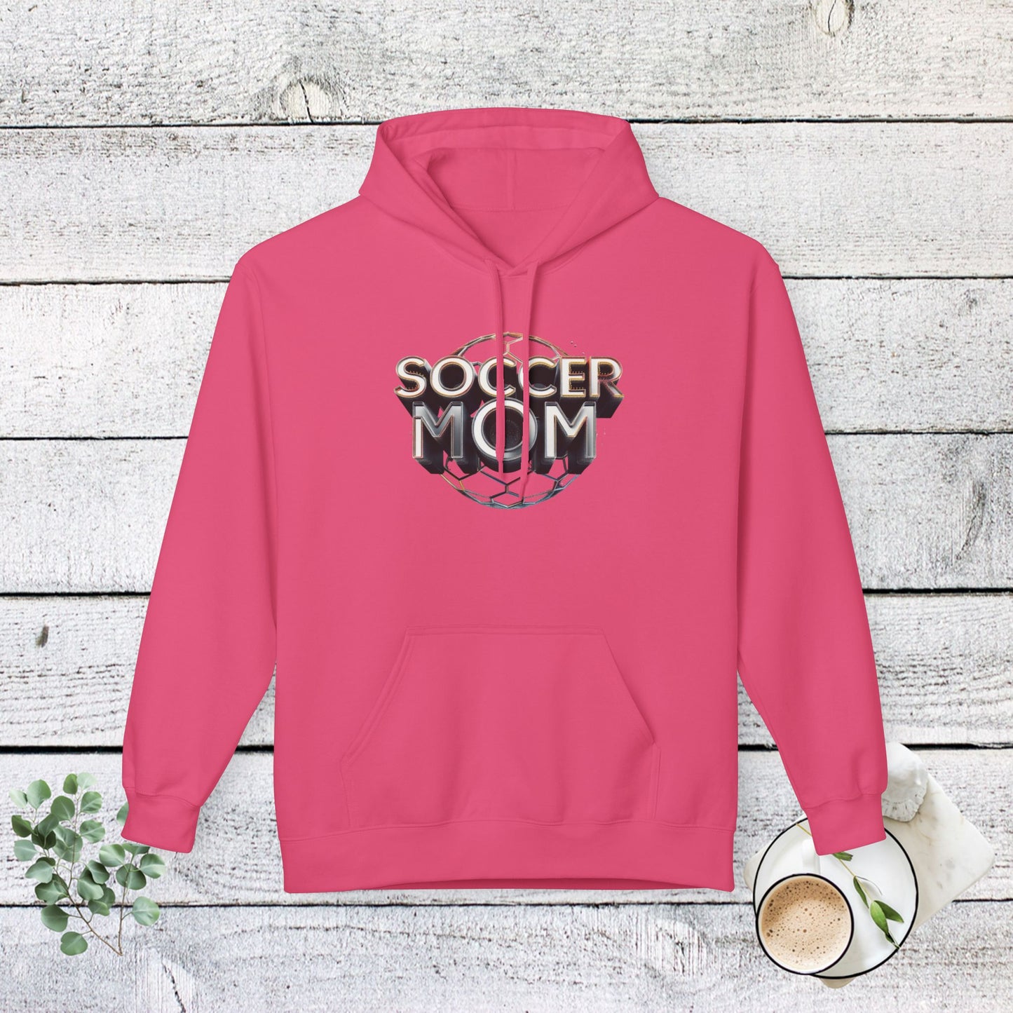 trendy unisex softstyle hoodie - perfect for soccer moms