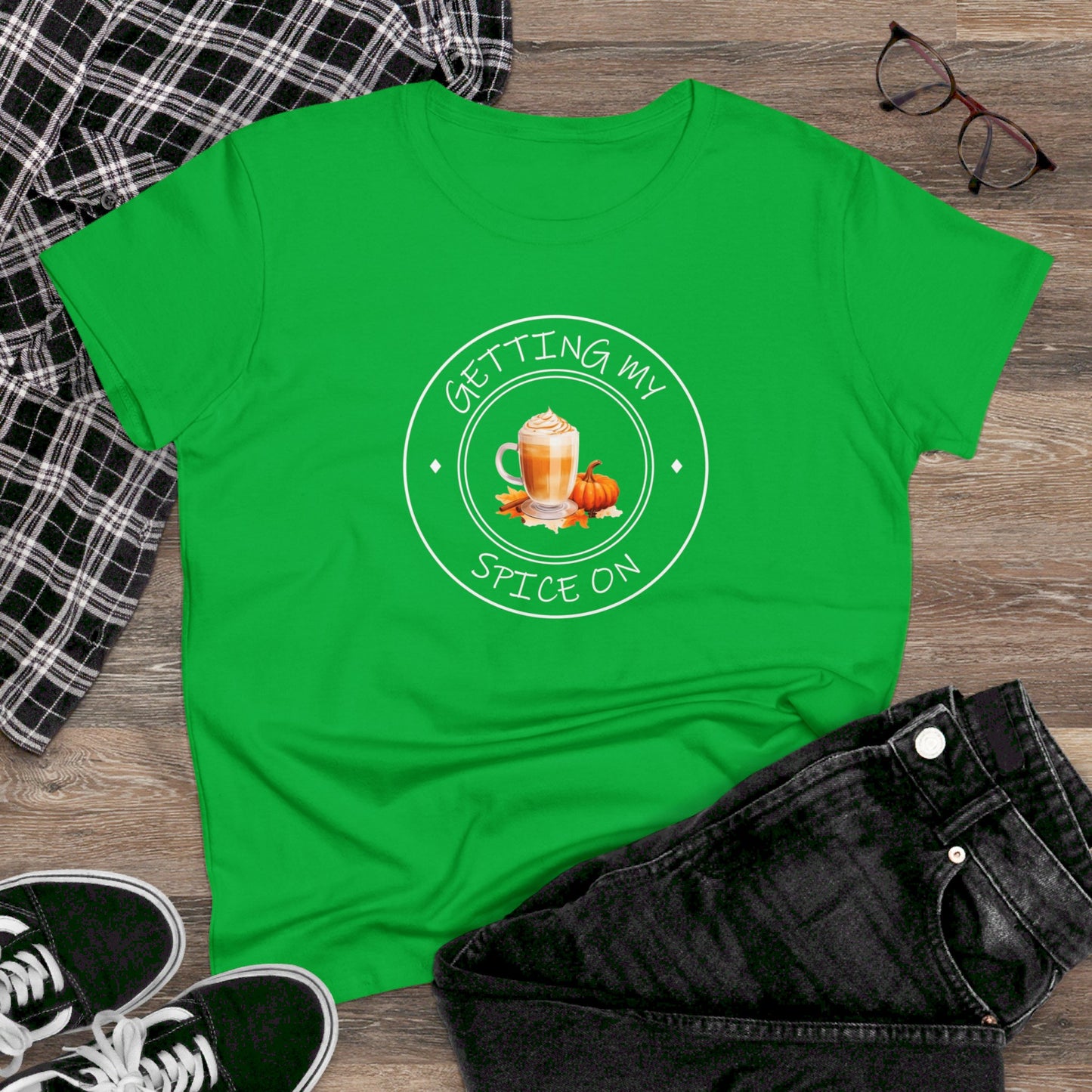 women's t-shirt - getting my spice on