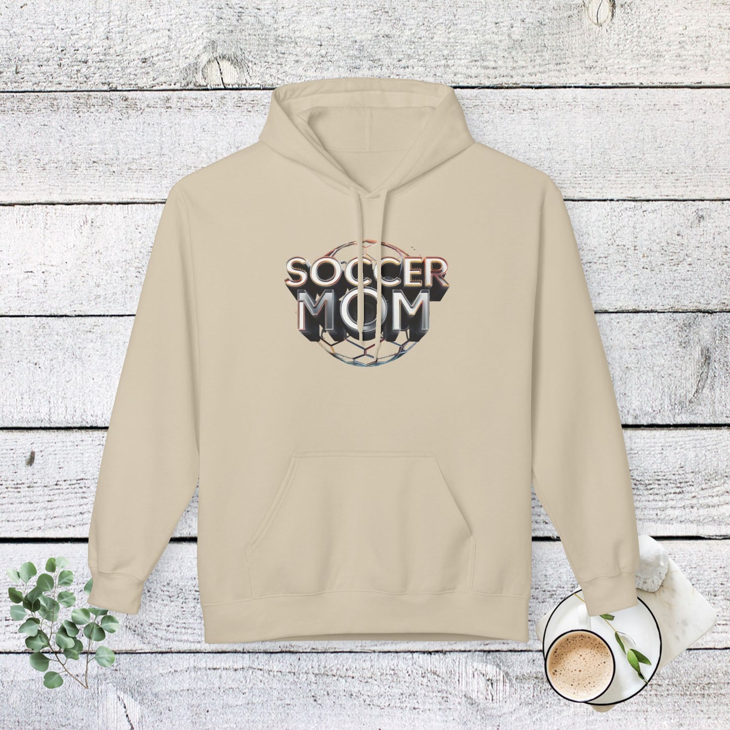 trendy unisex softstyle hoodie - perfect for soccer moms