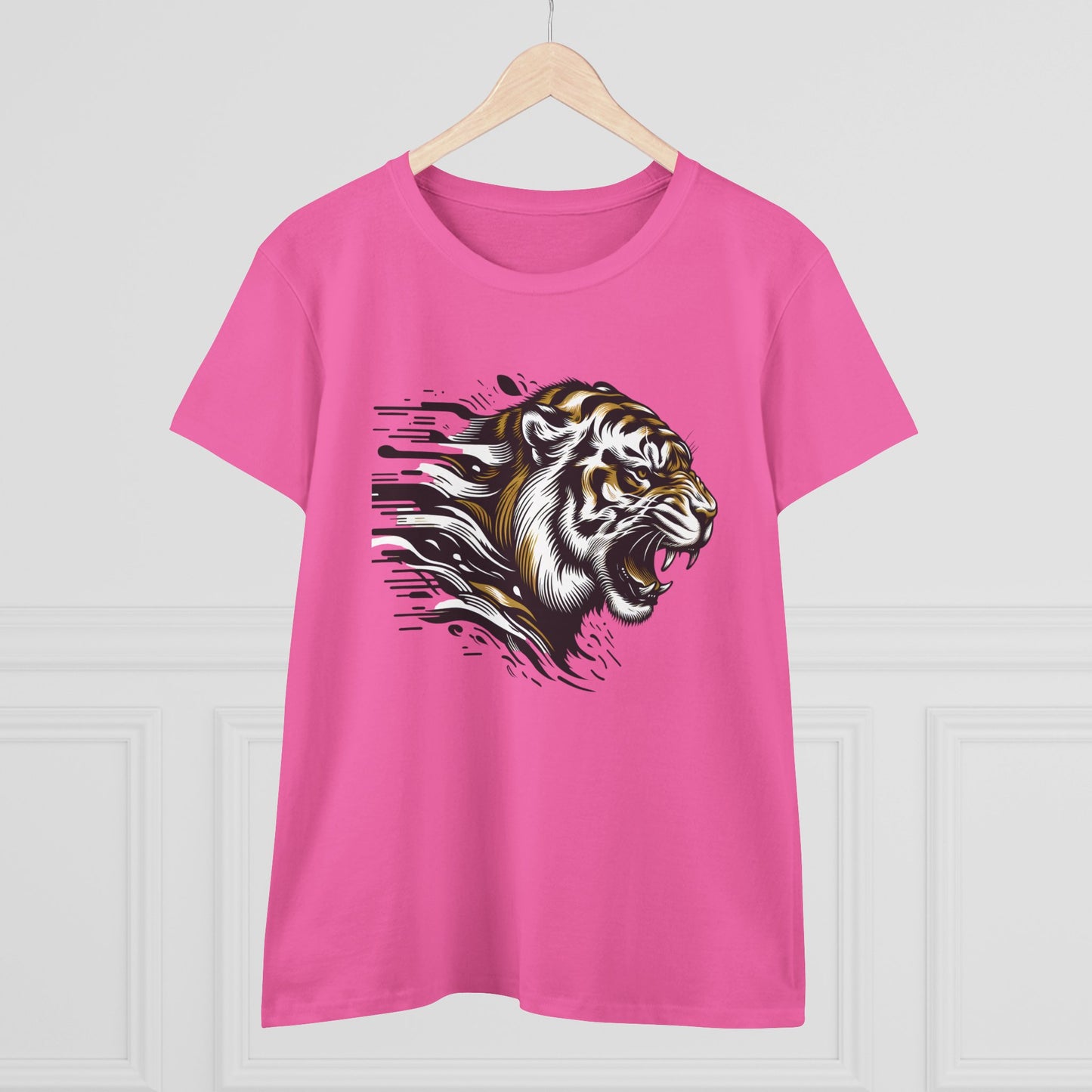 fierce tiger graphic cotton tee