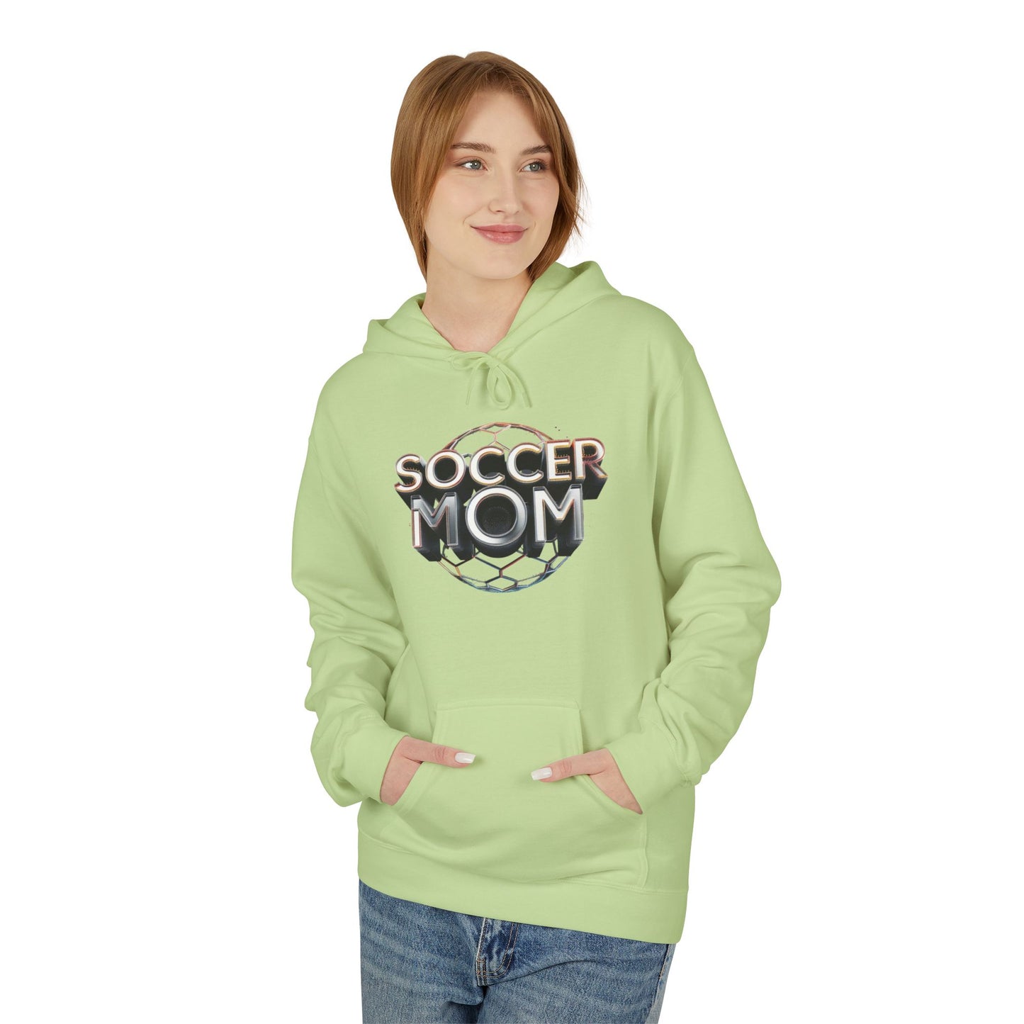 trendy unisex softstyle hoodie - perfect for soccer moms