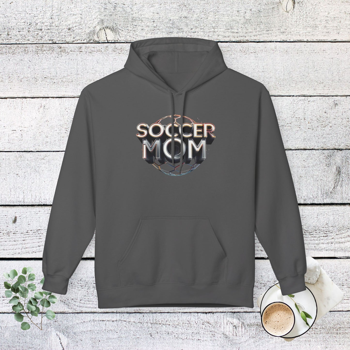 trendy unisex softstyle hoodie - perfect for soccer moms