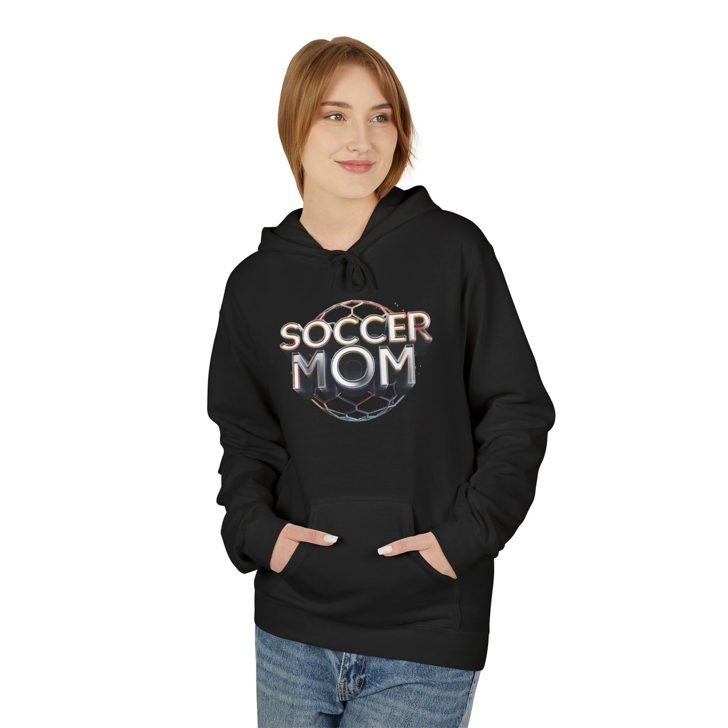trendy unisex softstyle hoodie - perfect for soccer moms
