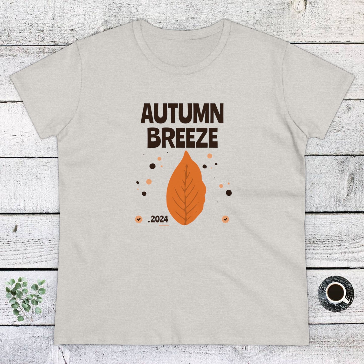 women t-shirts, women's tee, fall, autumn breeze, gift