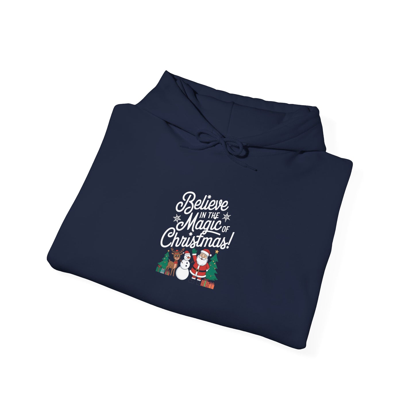 men's and women's christmas sweatshirt. magic of christmas. unisex christmas sweatshirt.