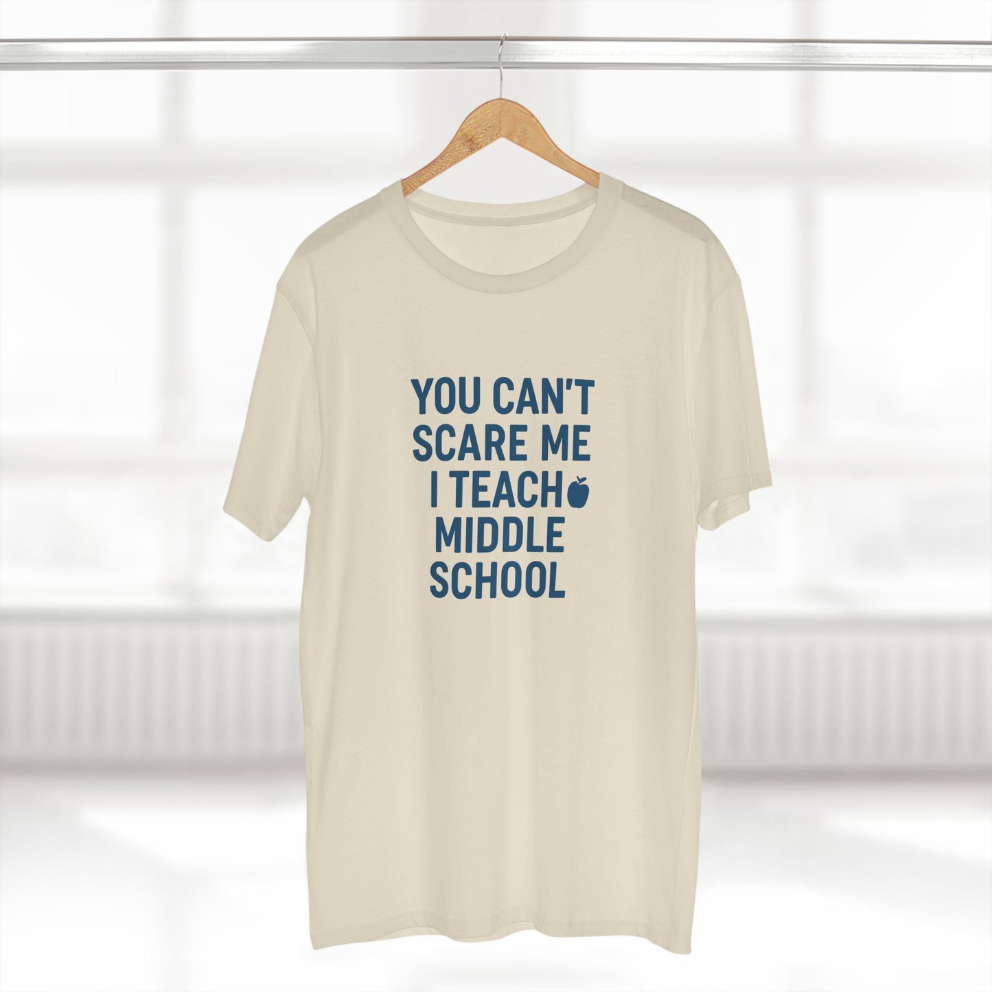 men's stable tee: fearless teacher edition. teachers with attitude.