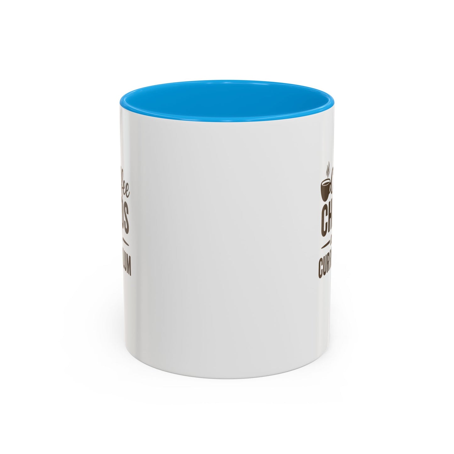 colorful coffee mug - perfect for teachers | teachers with attitude | coffee chaos and curriculum