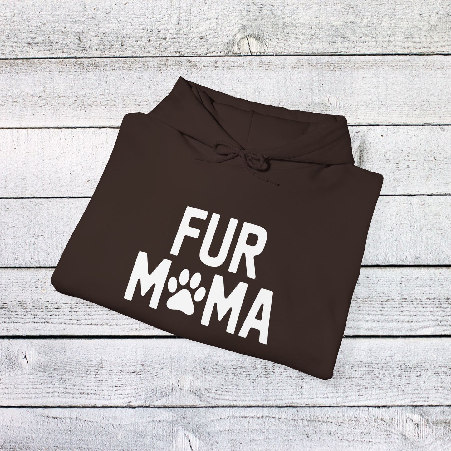 unisex heavy blend™ hooded sweatshirt - fur muma | funny dog lover gift | cute pet quote design