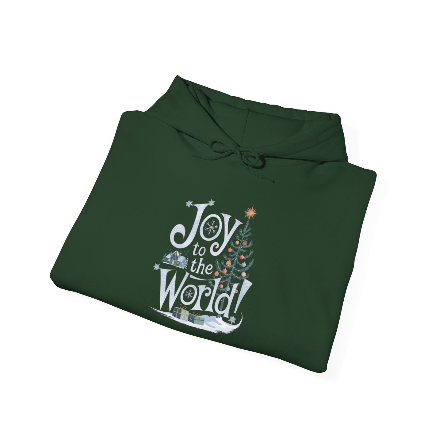 men's and women's christmas sweatshirt. joy to the world! unisex christmas sweatshirt.