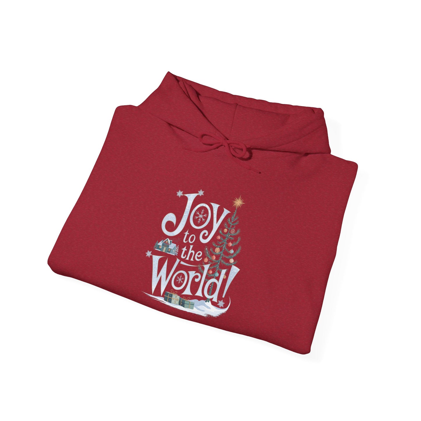 men's and women's christmas sweatshirt. joy to the world! unisex christmas sweatshirt.