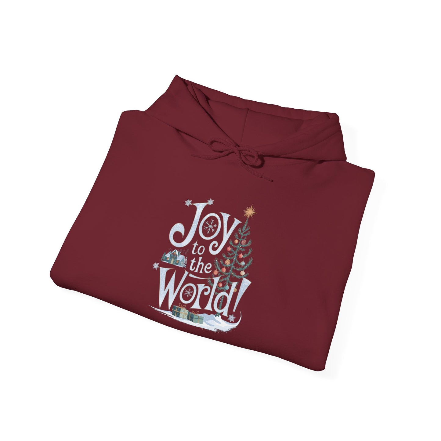 men's and women's christmas sweatshirt. joy to the world! unisex christmas sweatshirt.