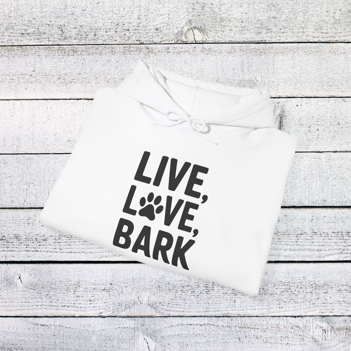 copy of unisex heavy blend™ hooded sweatshirt - live love bark | funny dog lover gift | cute pet quote design