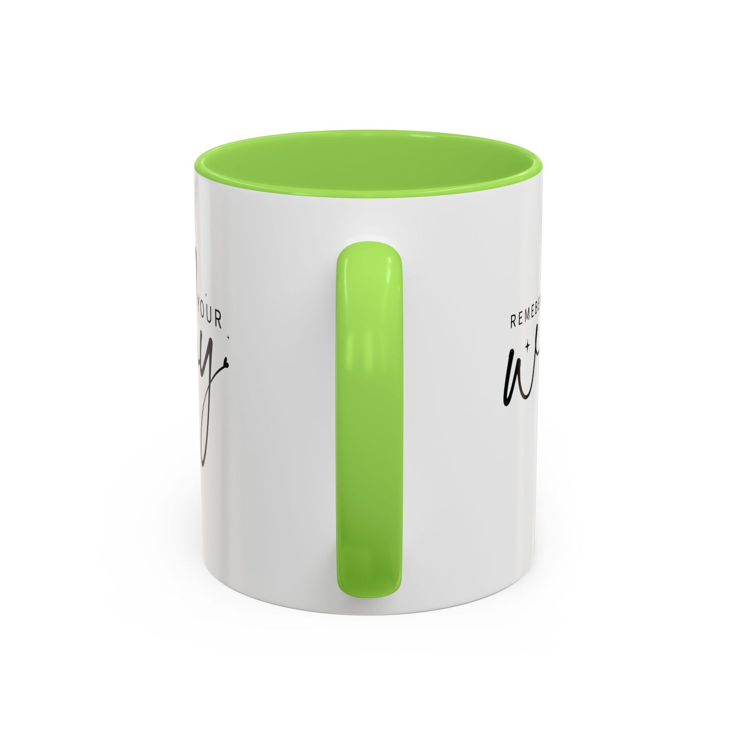colorful mugs (11oz, 15oz) - remember your why - purpose driven motivation