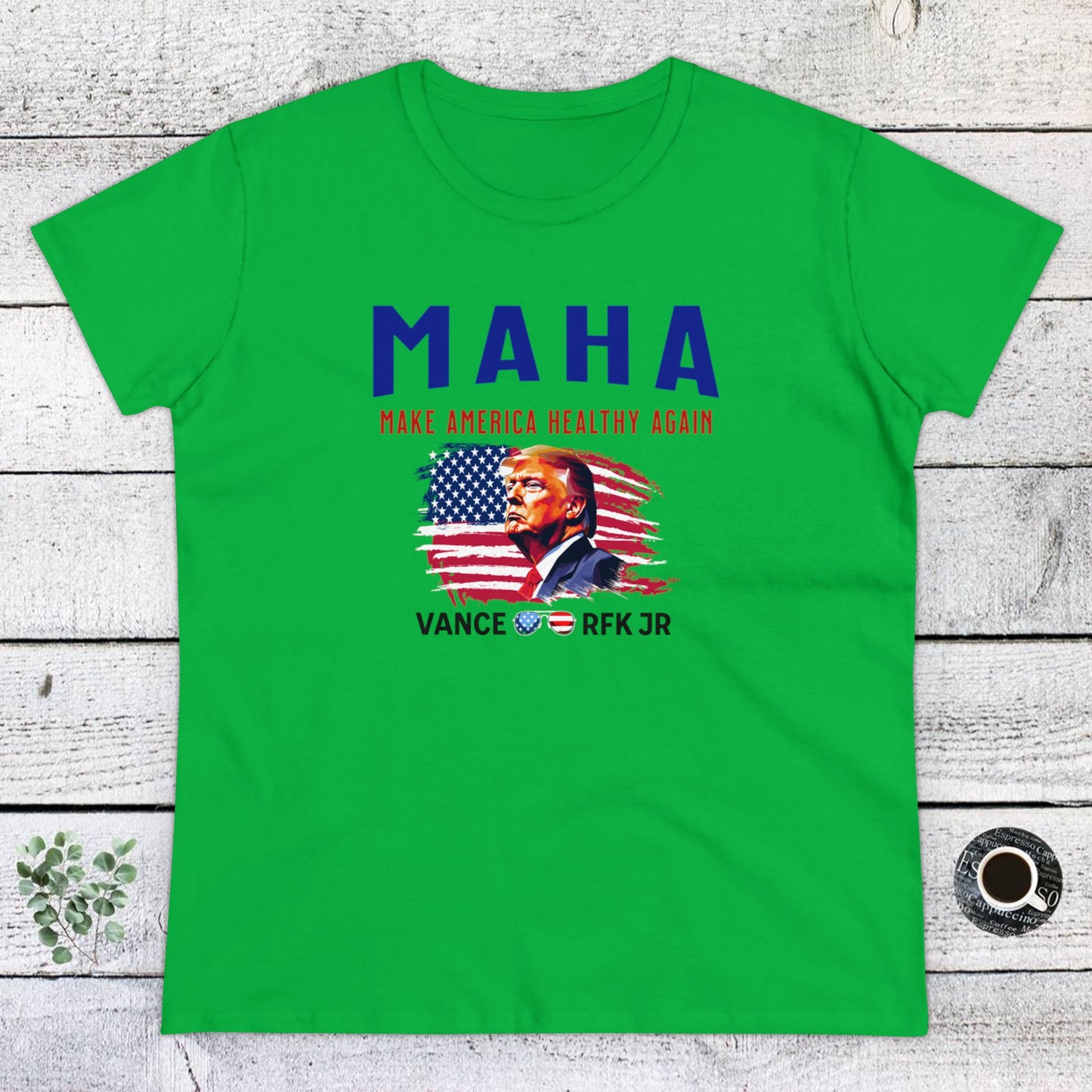 women's t-shirt - make america healthy again (maha)