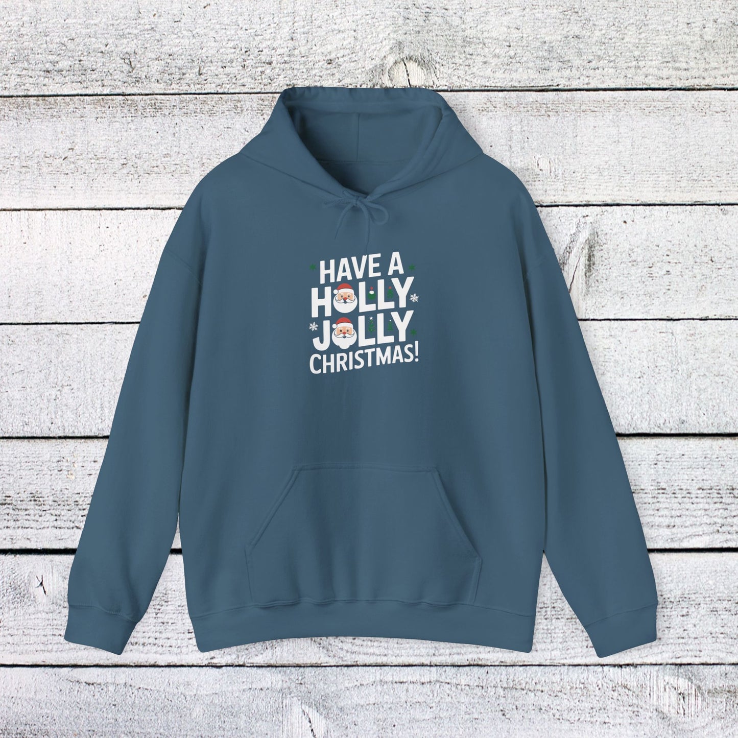 men's and women's christmas sweatshirt. holly jolly christmas. unisex christmas sweatshirt.