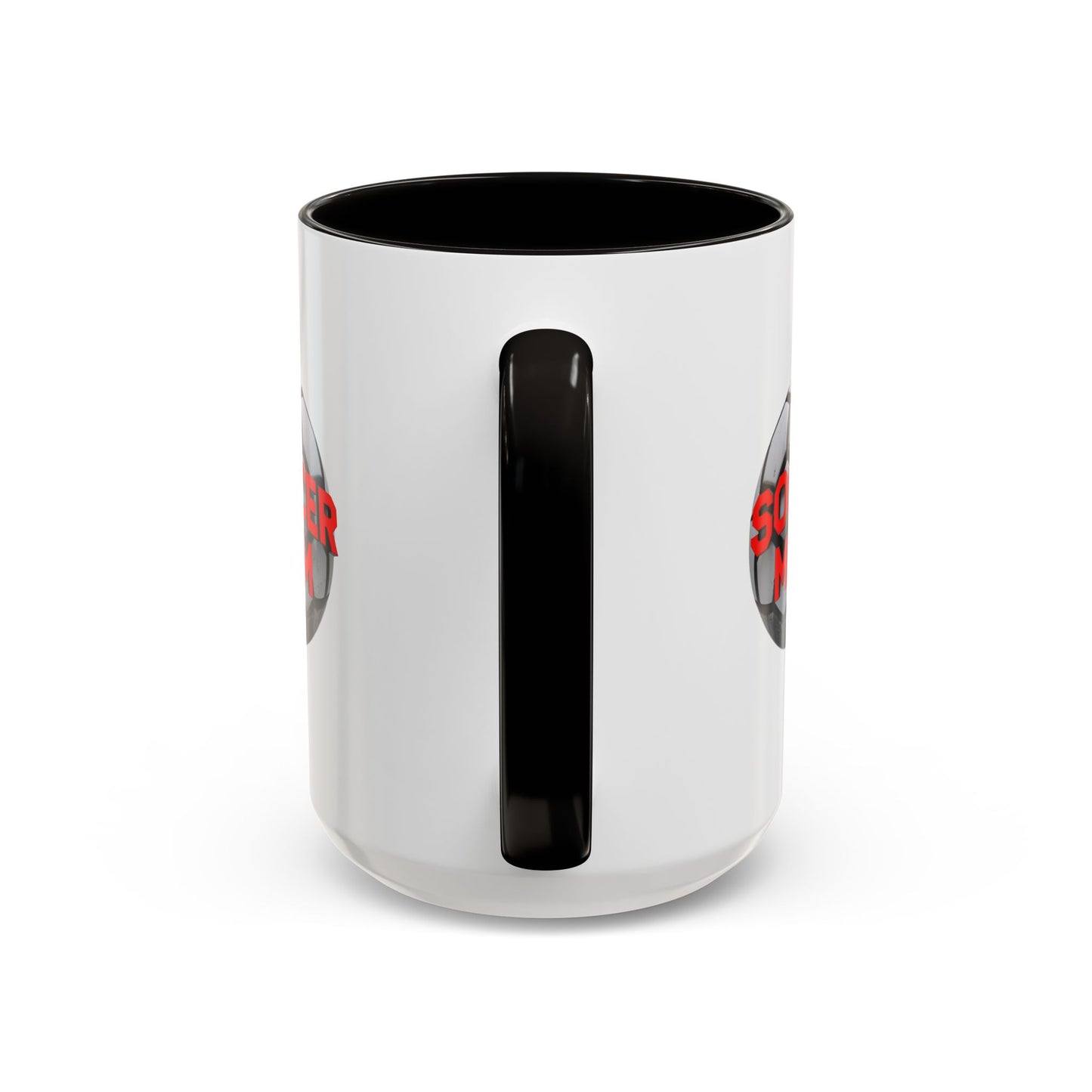 colorful soccer mom mug - perfect gift for sports enthusiasts