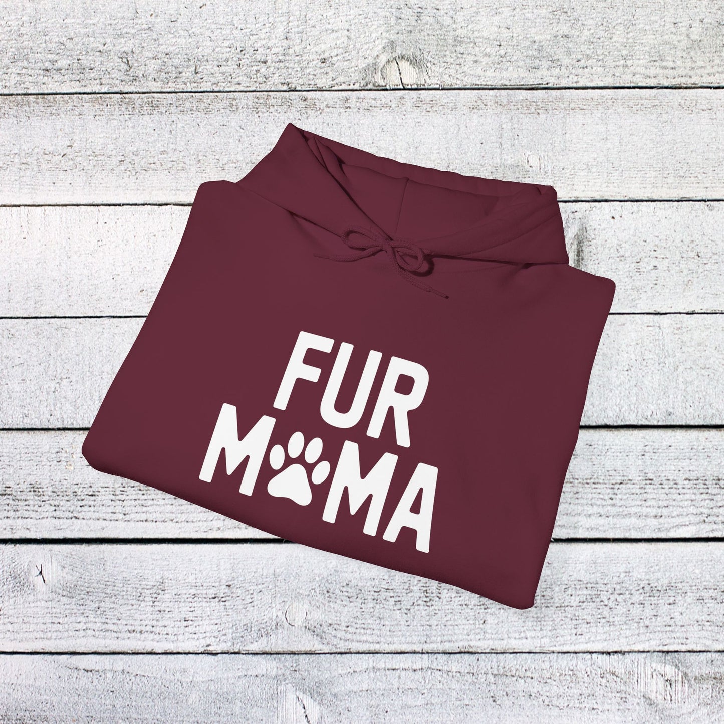 unisex heavy blend™ hooded sweatshirt - fur muma | funny dog lover gift | cute pet quote design