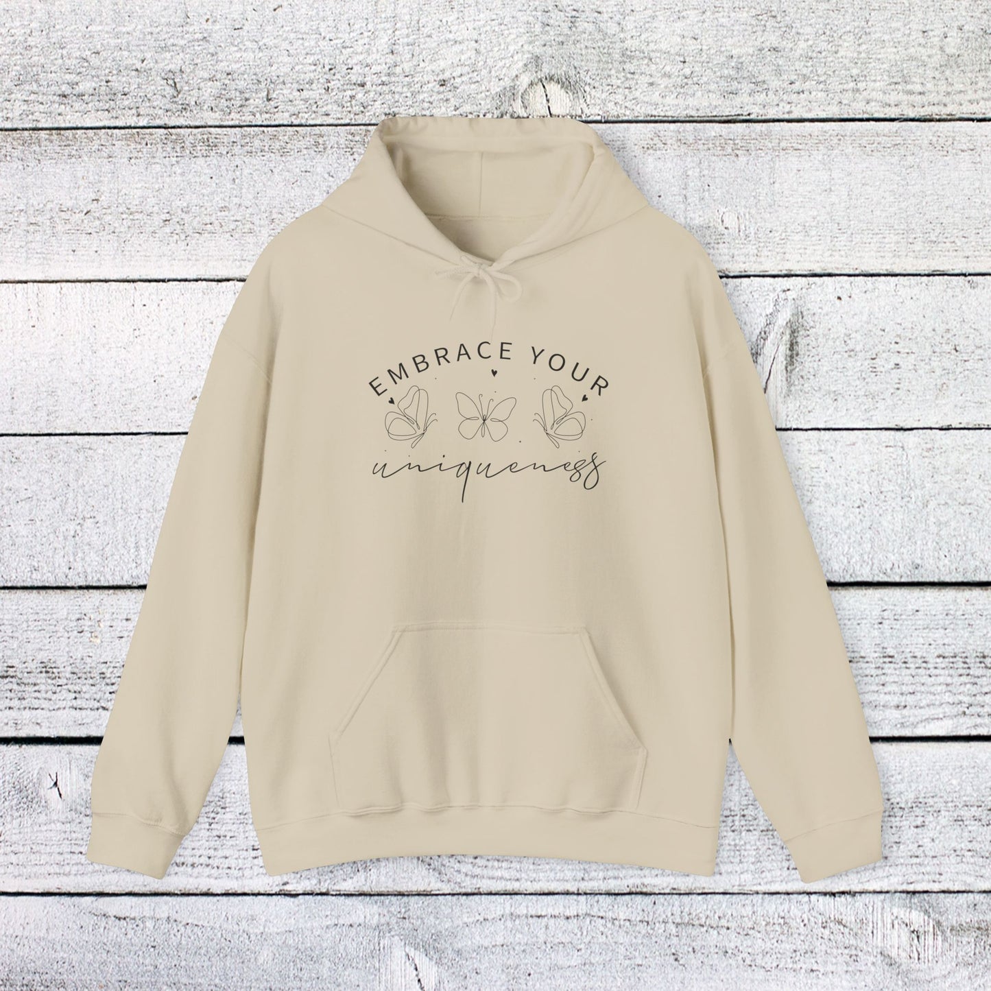 unisex heavy blend™ hooded sweatshirt - embrace your uniqueness - individuality affirmation