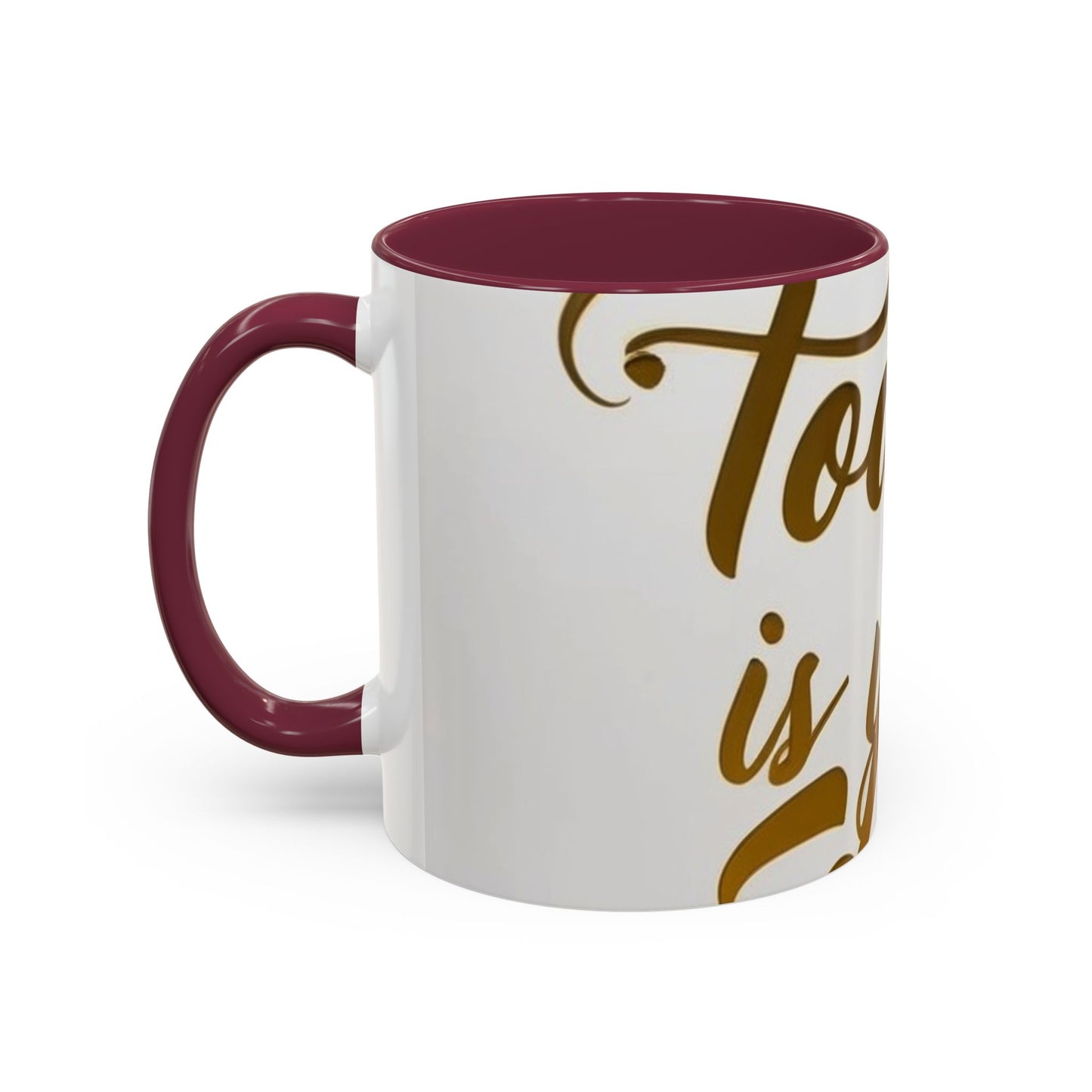 bright & inspirational today is your day mug - perfect gift