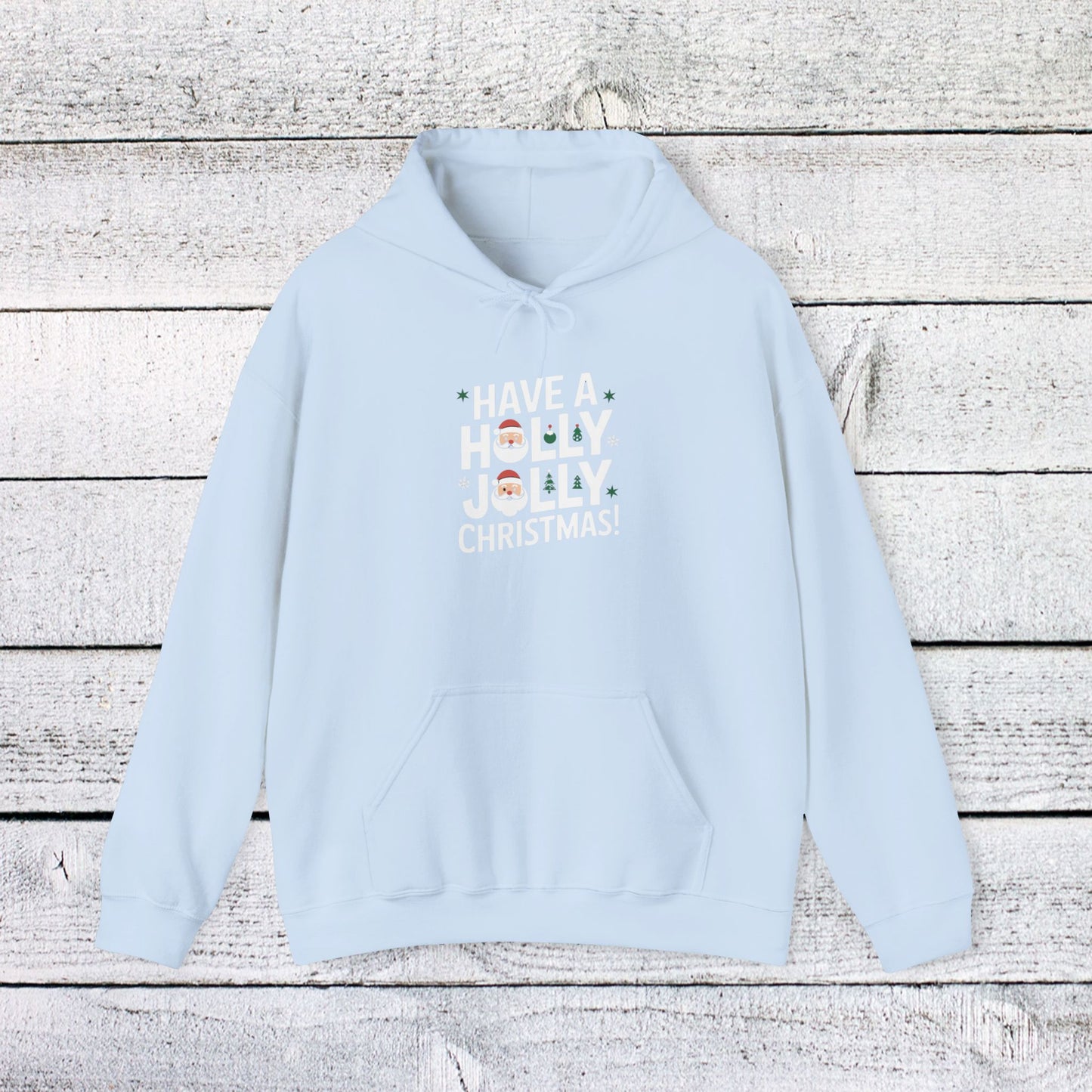 men's and women's christmas sweatshirt. holly jolly christmas. unisex christmas sweatshirt.