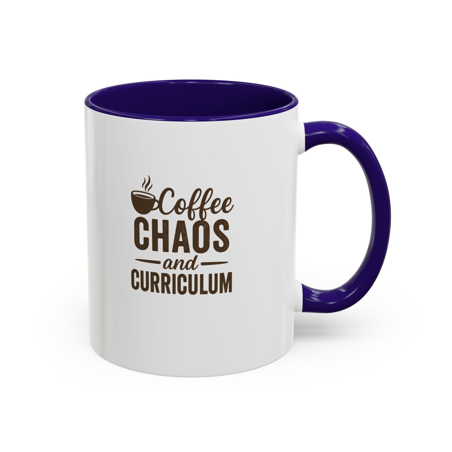 colorful coffee mug - perfect for teachers | teachers with attitude | coffee chaos and curriculum