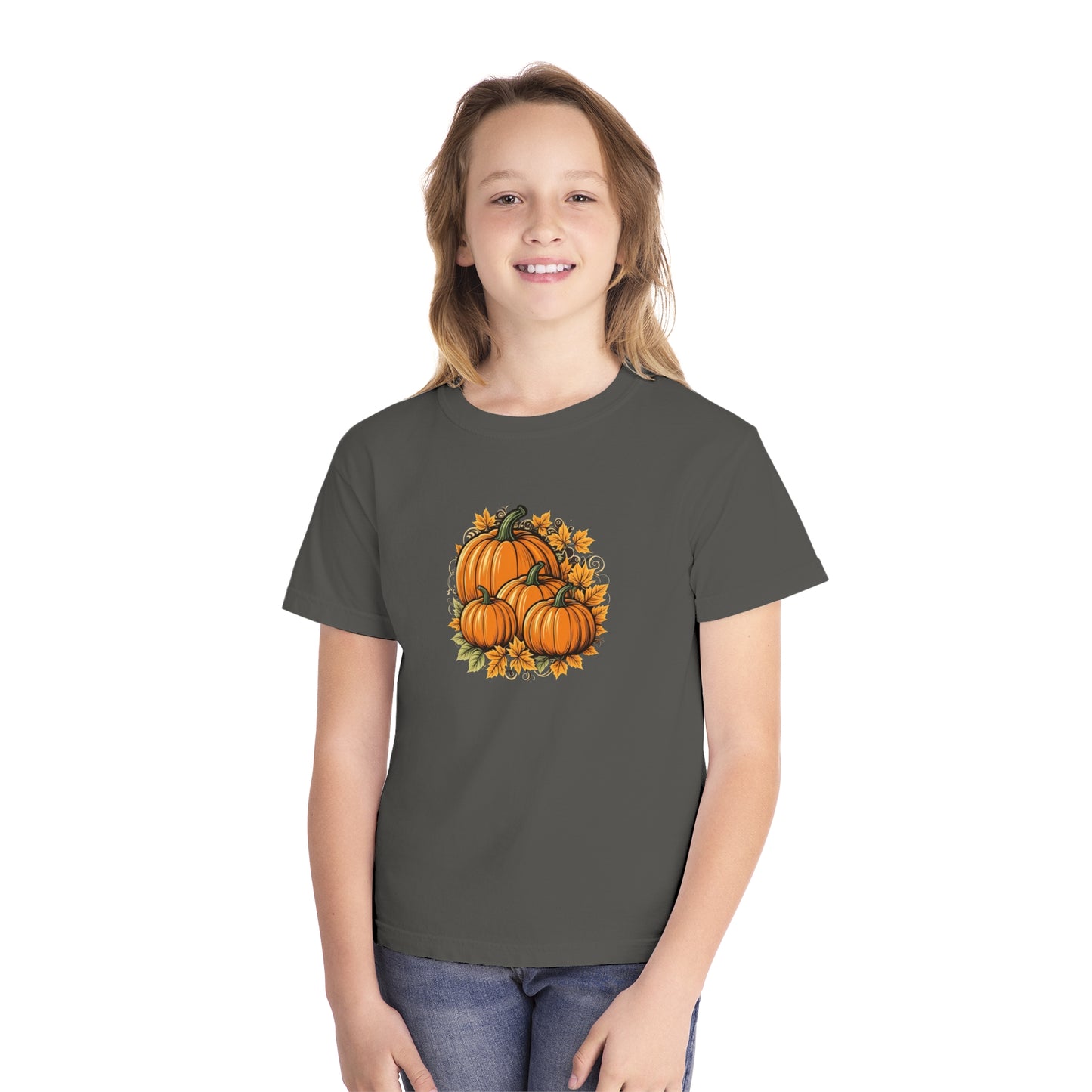 youth t-shirt - pumpkins