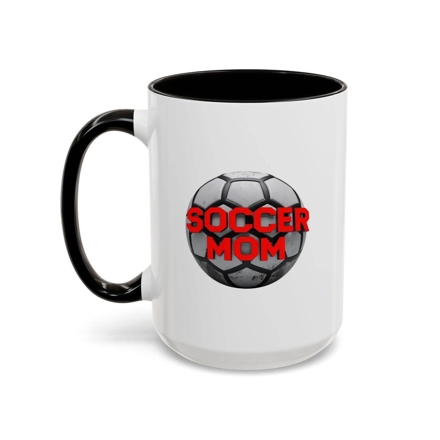 colorful soccer mom mug - perfect gift for sports enthusiasts