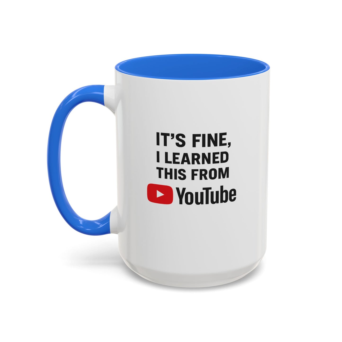 unique colorful mug - perfect for youtube lovers