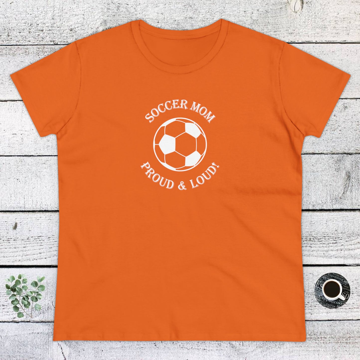 womens t-shirt - soccer mom