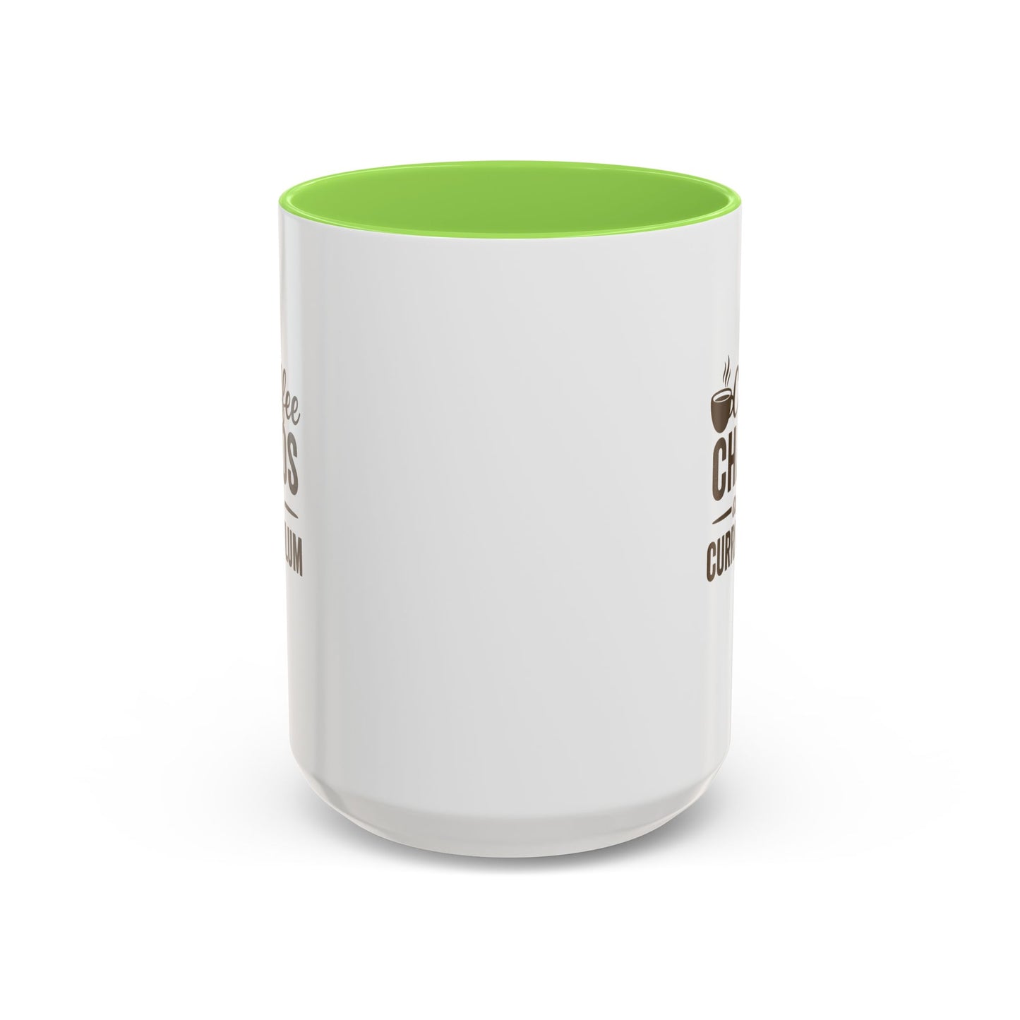 colorful coffee mug - perfect for teachers | teachers with attitude | coffee chaos and curriculum