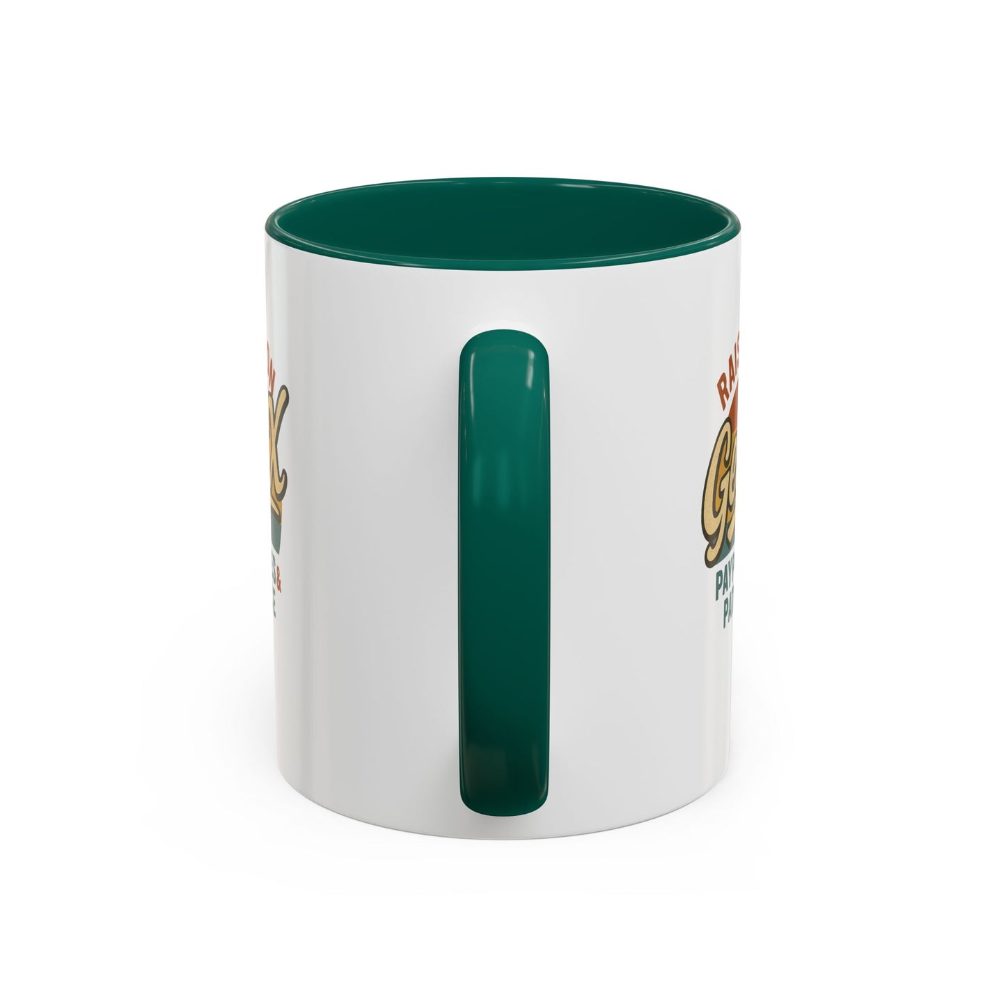 colorful 'raised on gen x' mug - perfect gift for nostalgic coffee lovers
