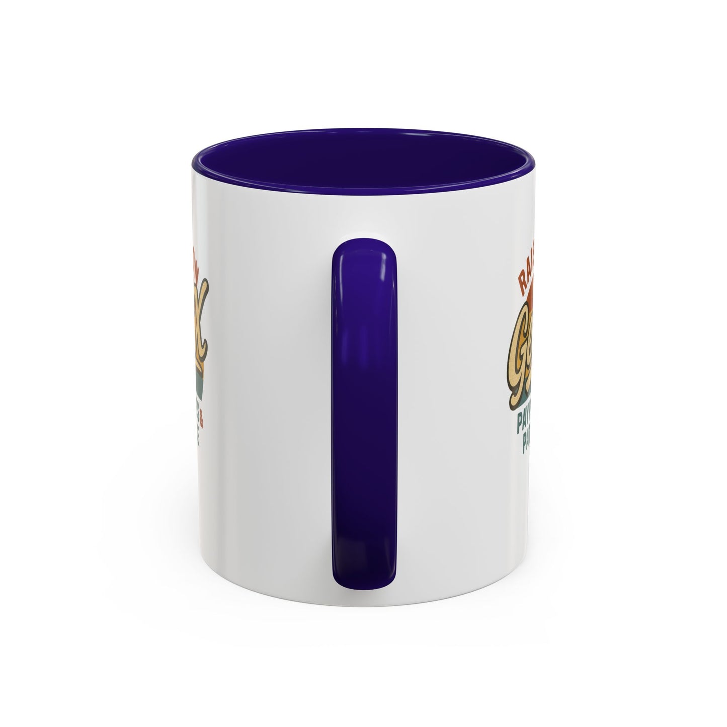 colorful 'raised on gen x' mug - perfect gift for nostalgic coffee lovers