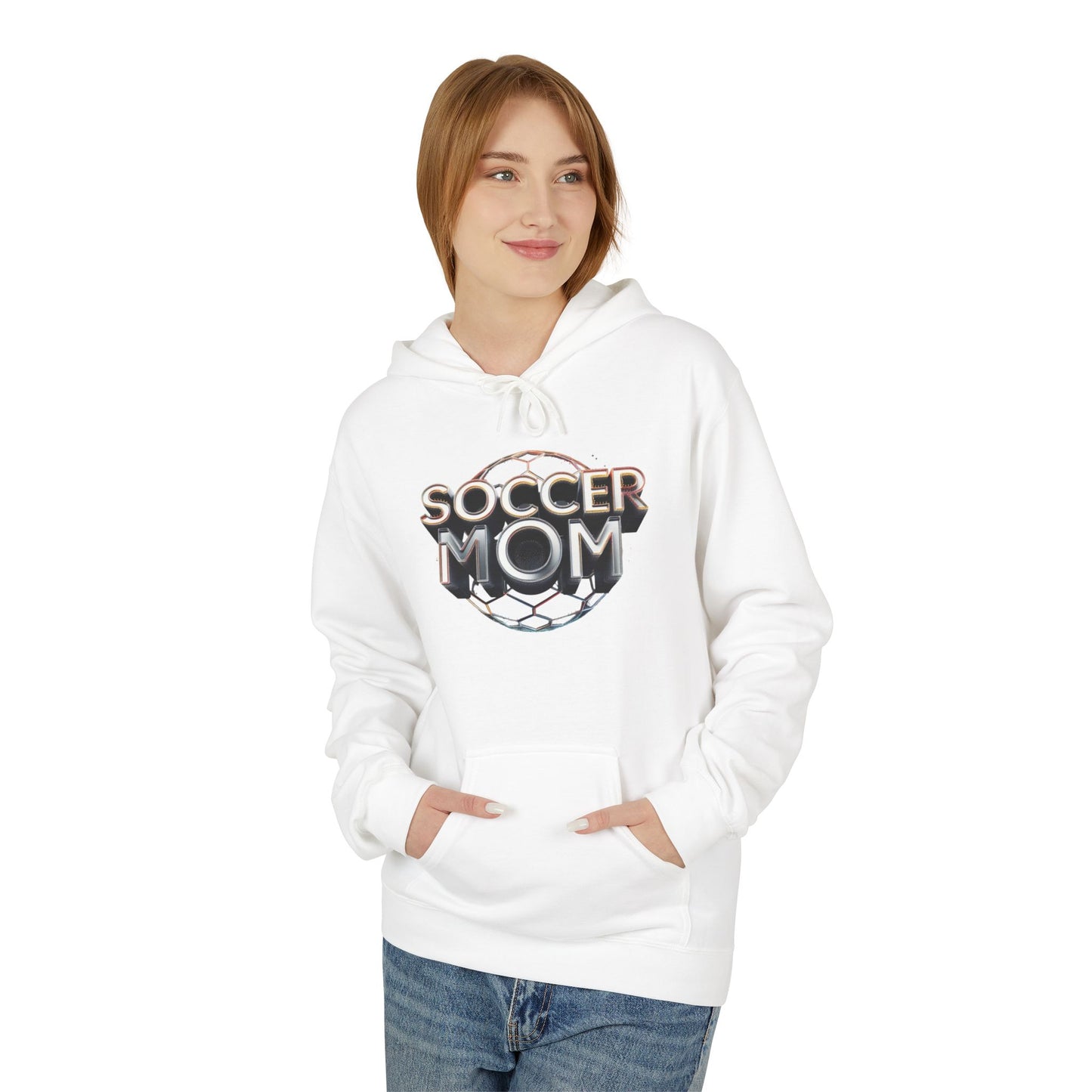 trendy unisex softstyle hoodie - perfect for soccer moms