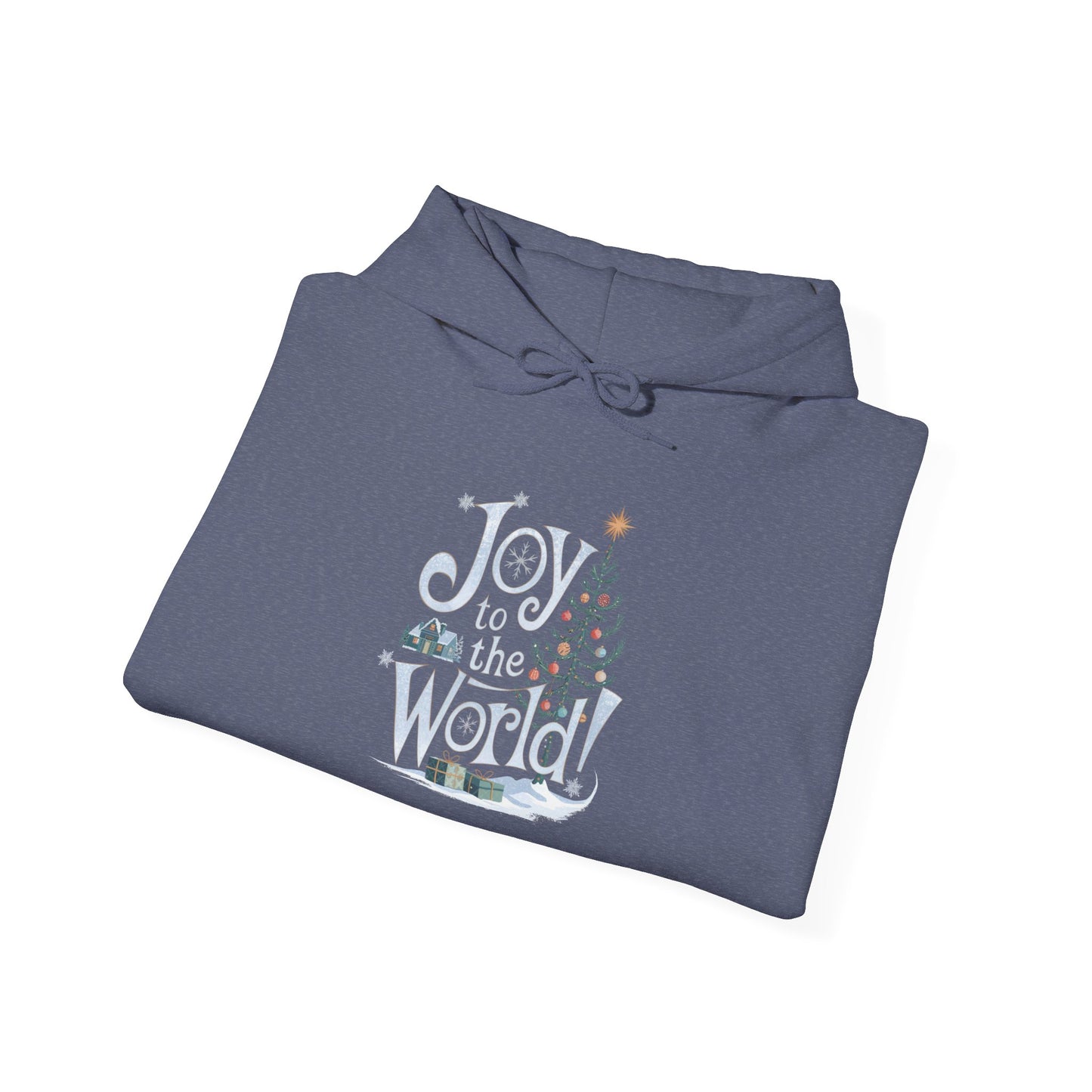 men's and women's christmas sweatshirt. joy to the world! unisex christmas sweatshirt.