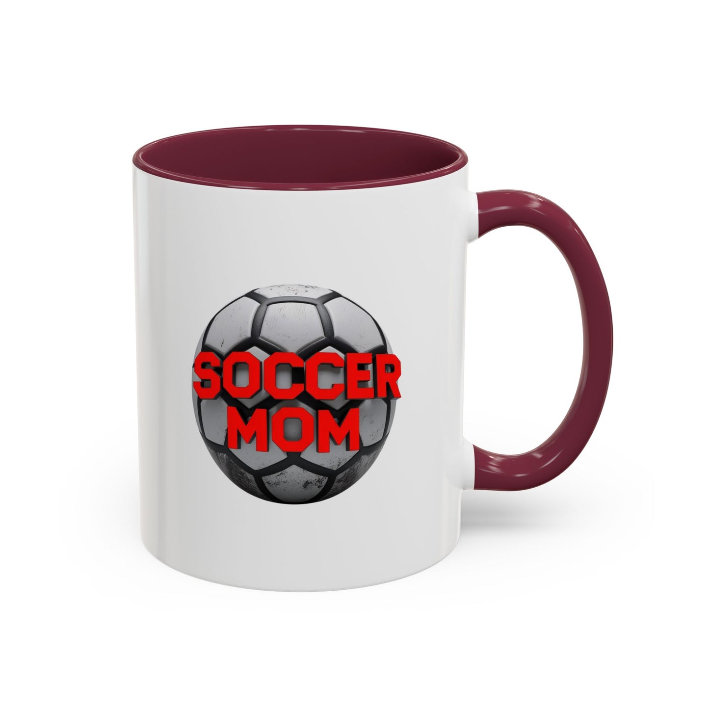 colorful soccer mom mug - perfect gift for sports enthusiasts