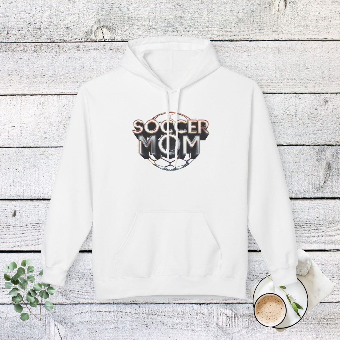 trendy unisex softstyle hoodie - perfect for soccer moms