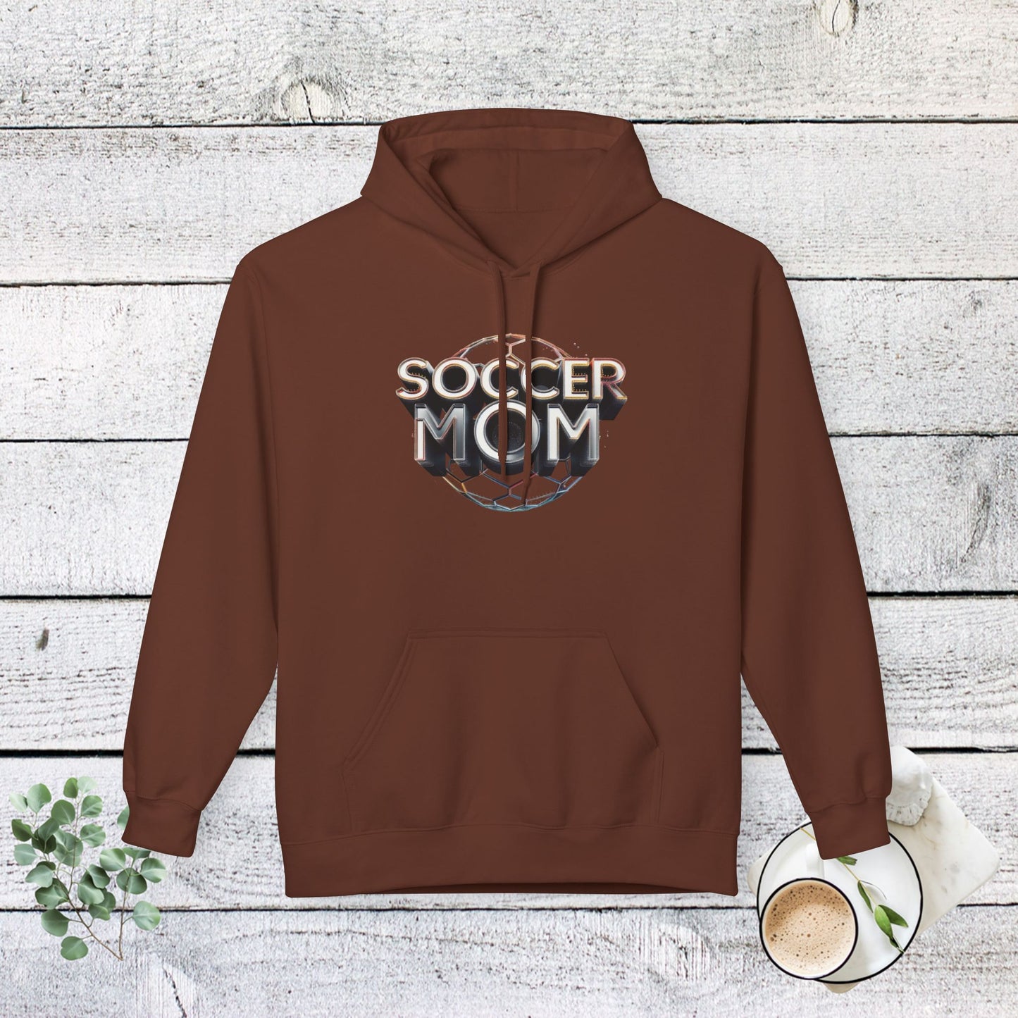 trendy unisex softstyle hoodie - perfect for soccer moms