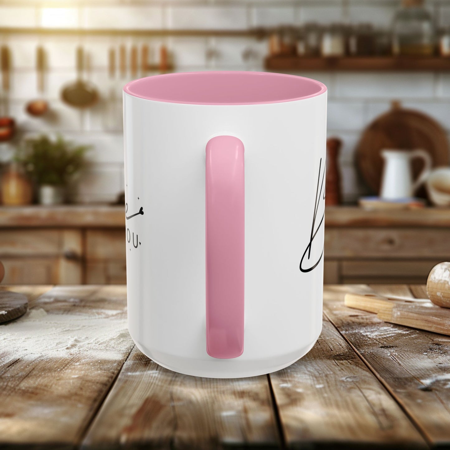 colorful mugs (11oz, 15oz) - be you - simple and powerful self-love quote