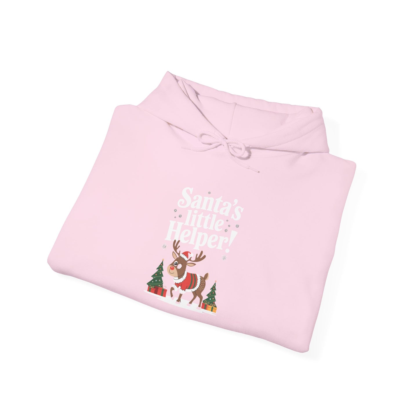 men's and women's christmas sweatshirt. santa's little helper! unisex christmas sweatshirt.