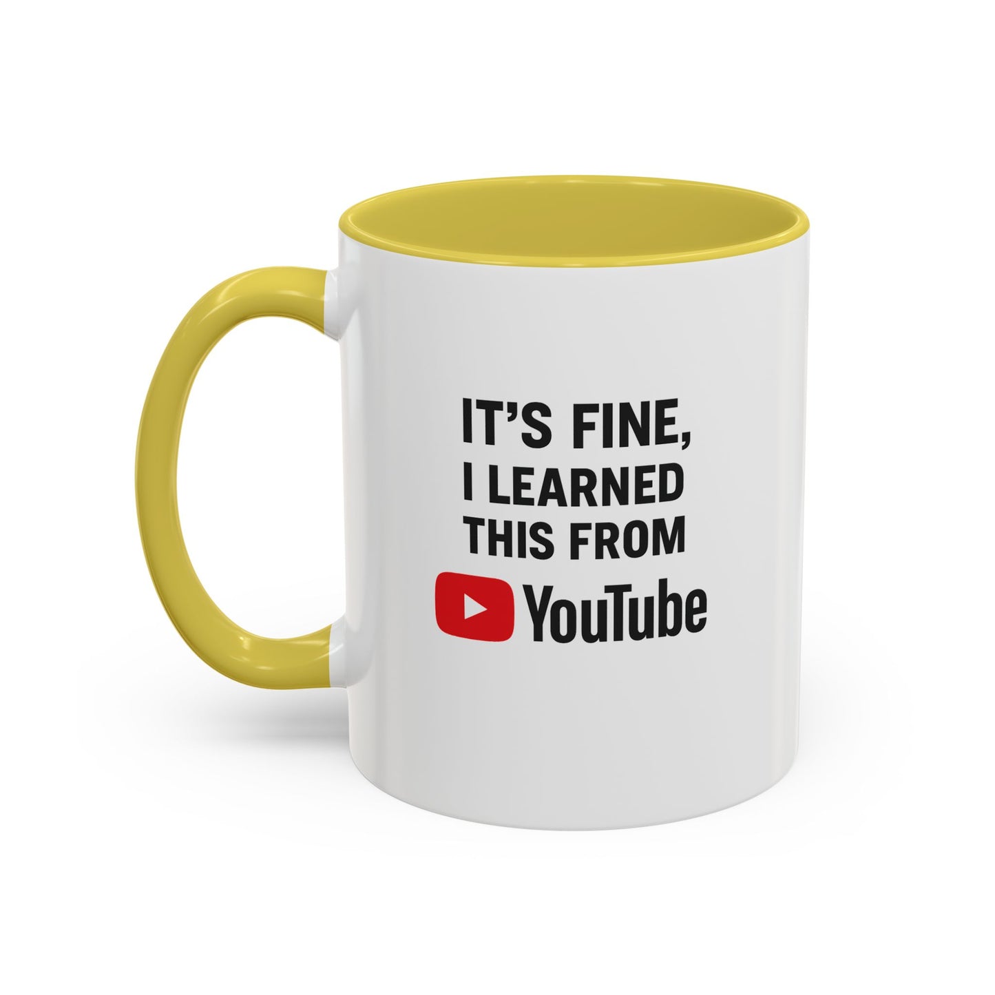 unique colorful mug - perfect for youtube lovers
