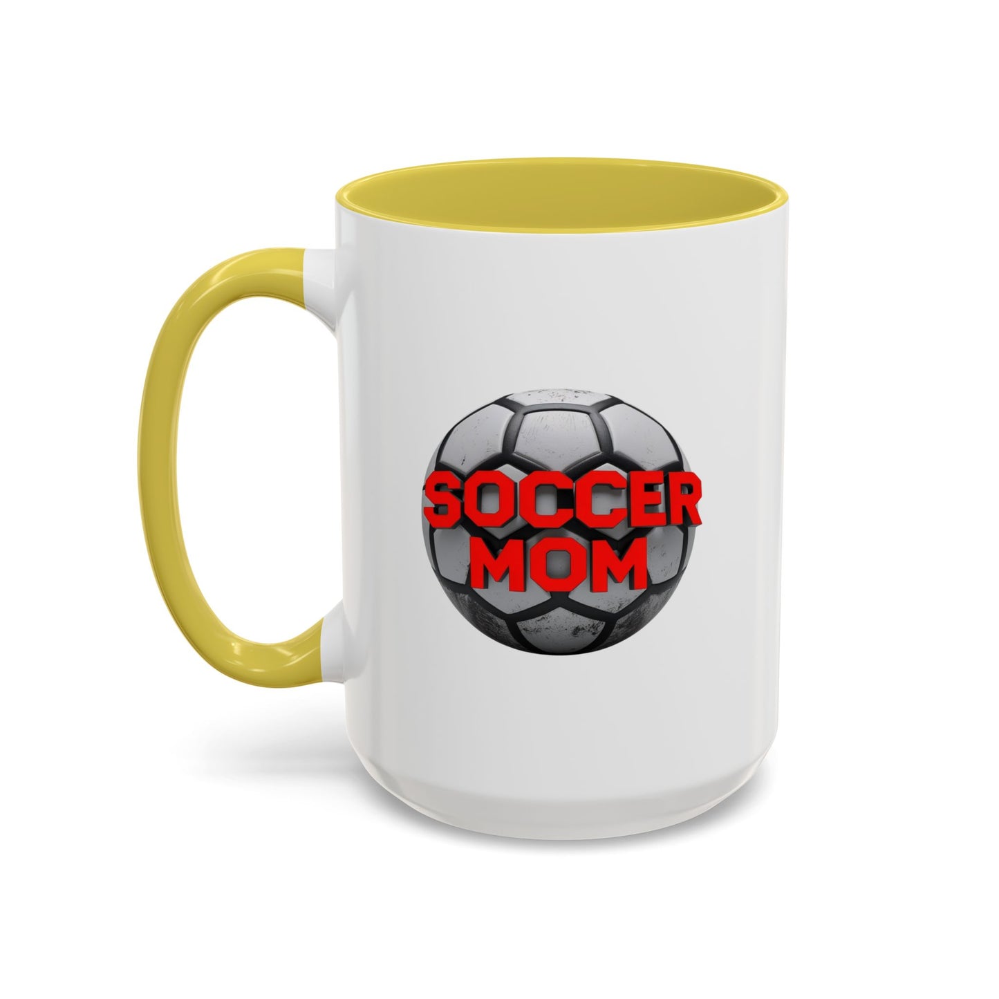 colorful soccer mom mug - perfect gift for sports enthusiasts