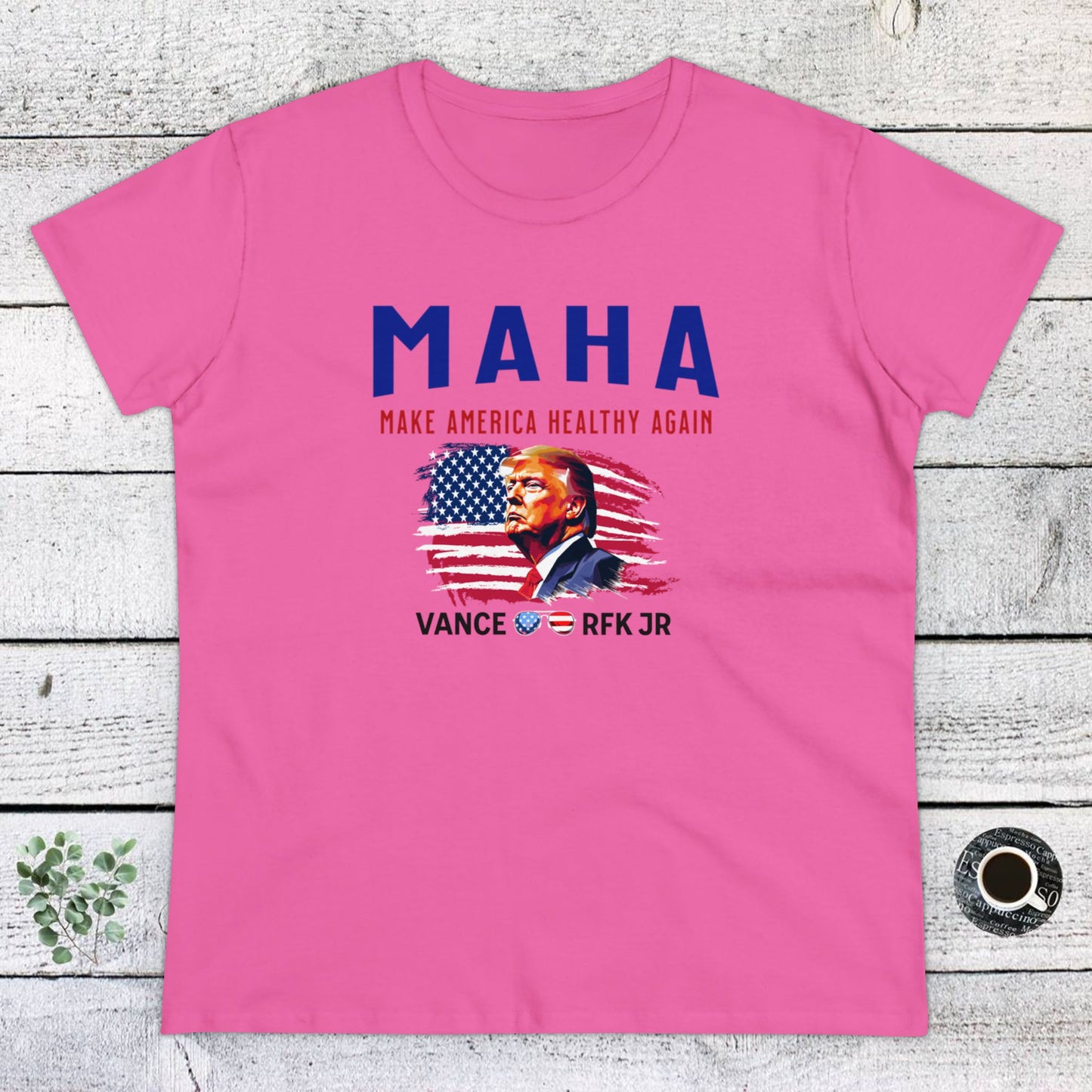women's t-shirt - make america healthy again (maha)
