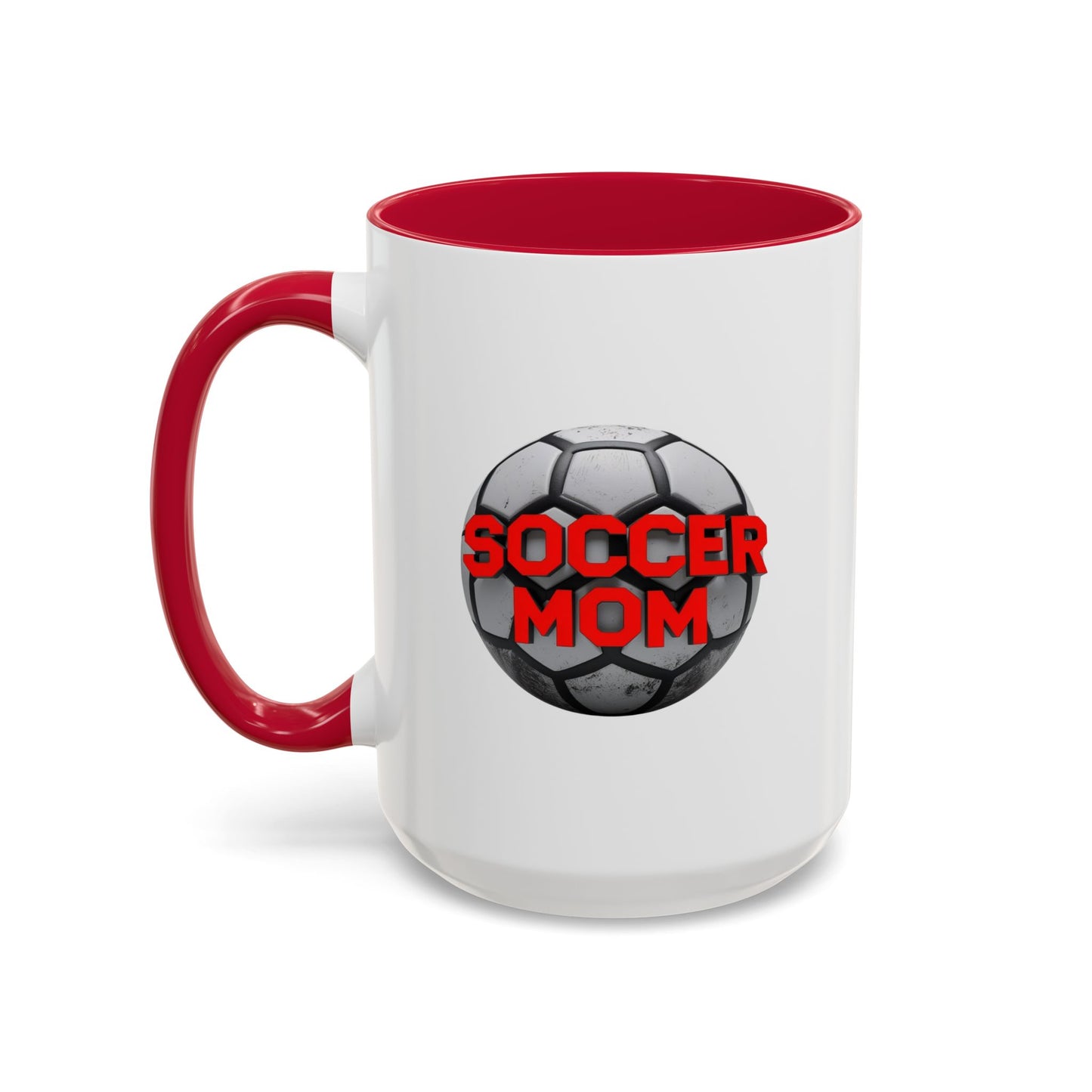 colorful soccer mom mug - perfect gift for sports enthusiasts
